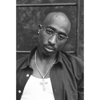 โปสเตอร์ 2Pac Tupac Shakur ทูพัค แร็ปเปอร์ Rapper Hiphop ฮิปฮอป Poster ภาพถ่าย รูปภาพ ตกแต่งผนัง วงดนตรี ตกแต่งบ้าน