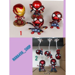 โมเดลมาร์เวล ยอดมนุษย์ spiderman avengers มีให้เลือก 2 แบบ