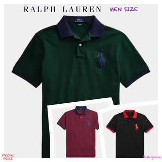 RALPH LAUREN CUSTOM SLIM FIT MESH POLO (MEN SIZE)