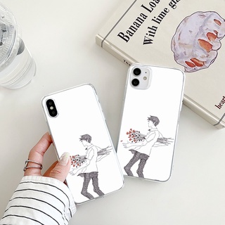 lovers get shot เคสไอโฟน 13 promax 8 พลัส cute iPhone 11 12 13 14 pro max case Xr Xs X max 7 8 14 plus se2020  เคส นิ่ม