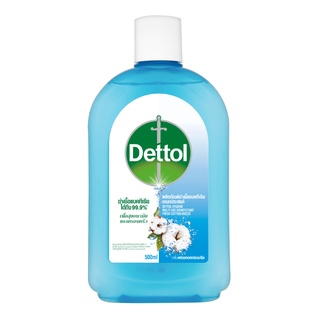 DETTOL เดทตอล ไฮยีน มัลติ-ยูส ดิสอินแฟคแทนท์ เฟรช คอตตอน บชีซ 500 มล.