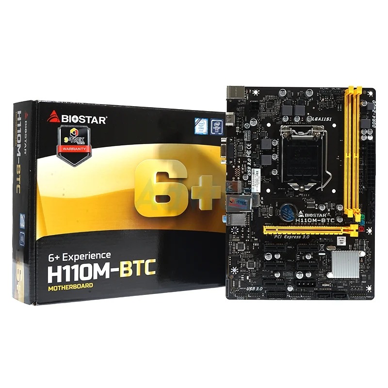 (1151) BIOSTAR H110M BTC มือสอง