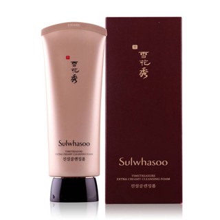 (รับเงินคืน 15% ใช้โค้ด J5BAK66V) Sulwhasoo Timetreasure Extra Creamy Cleansing Foam EX 150ml