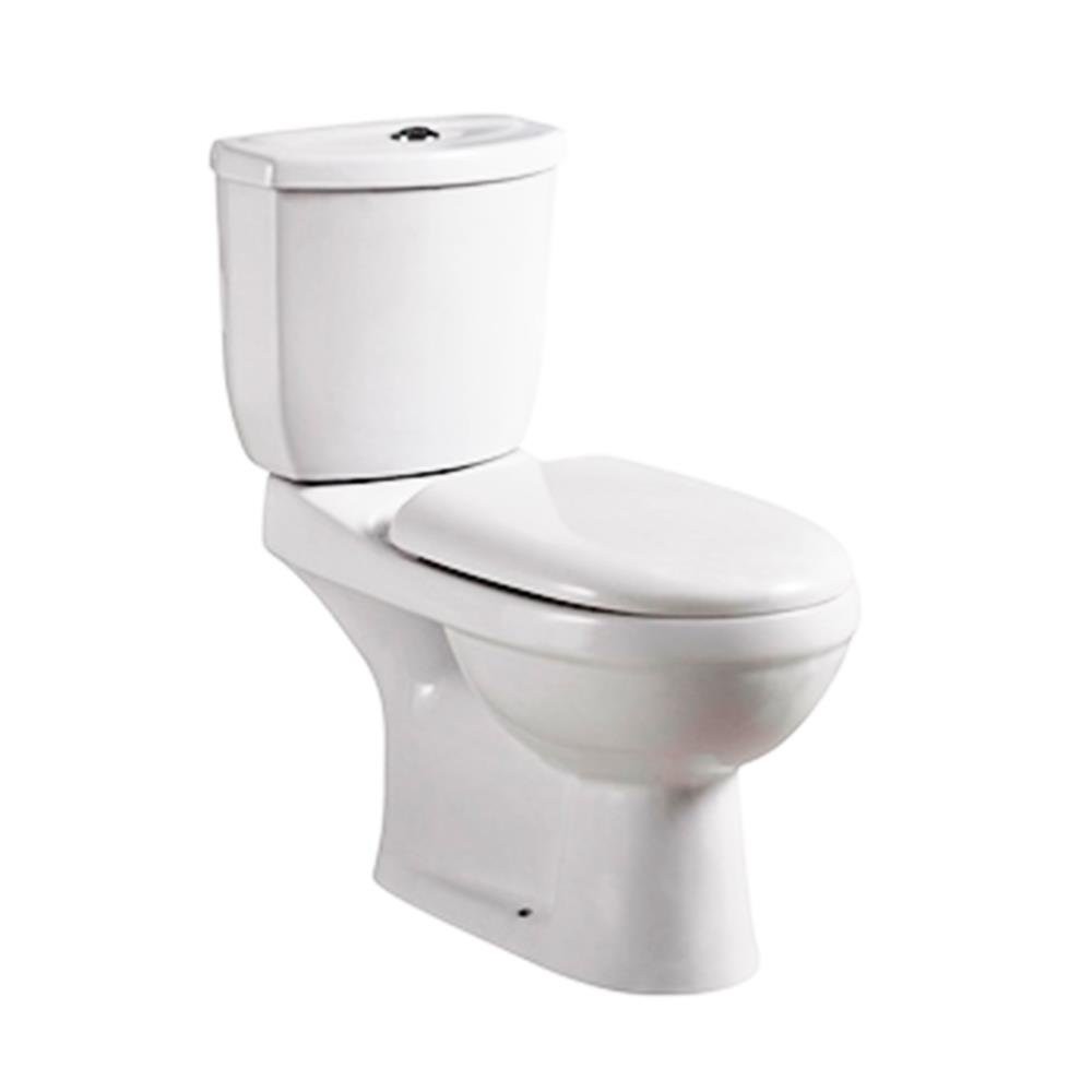 Sanitary ware 2-PIECE TOILET 2801(HTD) 4.5LITRE WHITE sanitary ware toilet สุขภัณฑ์นั่งราบ สุขภัณฑ์ 2 ชิ้น MOYA 2801(HTD