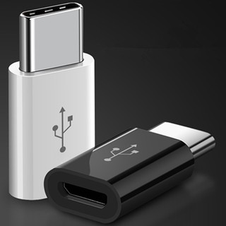 Micro USB Male to Type-C MicroUSB to Type C อะแดปเตอร์แปลงข้อมูล