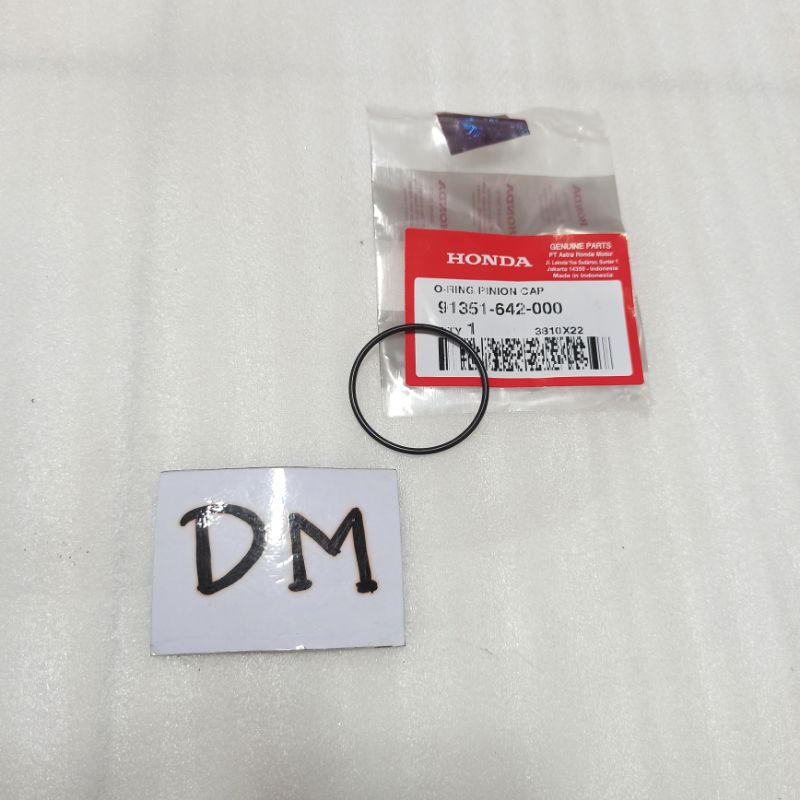 Oring pinion cap beat Scoopy Spacy Vario 110 125 เก่า 91351-642-000 แท้ Honda