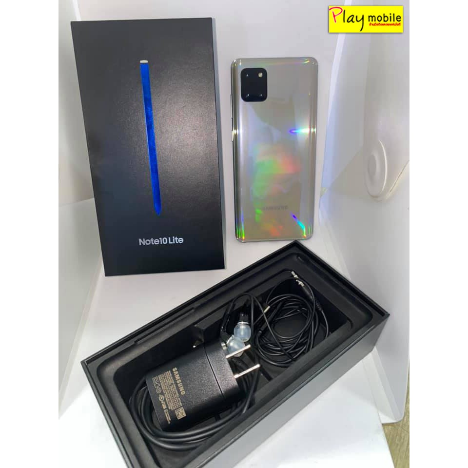 SamSung Note10 Lite มือสอง สภาพ 99%  ศูนย์ไทยแท้ ประกันเหลือ10เดือน