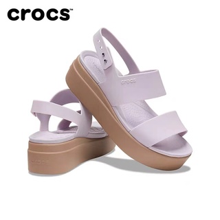 Crocs Brooklyn รองเท้าแตะ พื้นหนา สําหรับผู้หญิง [206453]