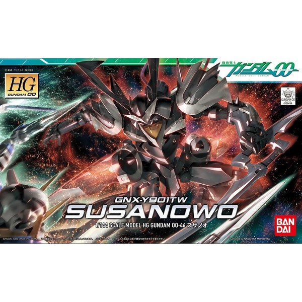 4573102606501 BANDAI SPIRITS GUNDAM OO HG 1/144 Susanowo