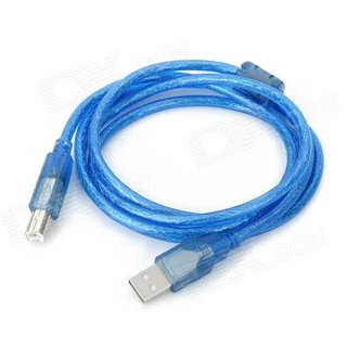 สายปริ้นเตอร์ USB 2.0 Printer ความยาว 1.8/3/5/10เมตร สีฟ้า/สีดำ