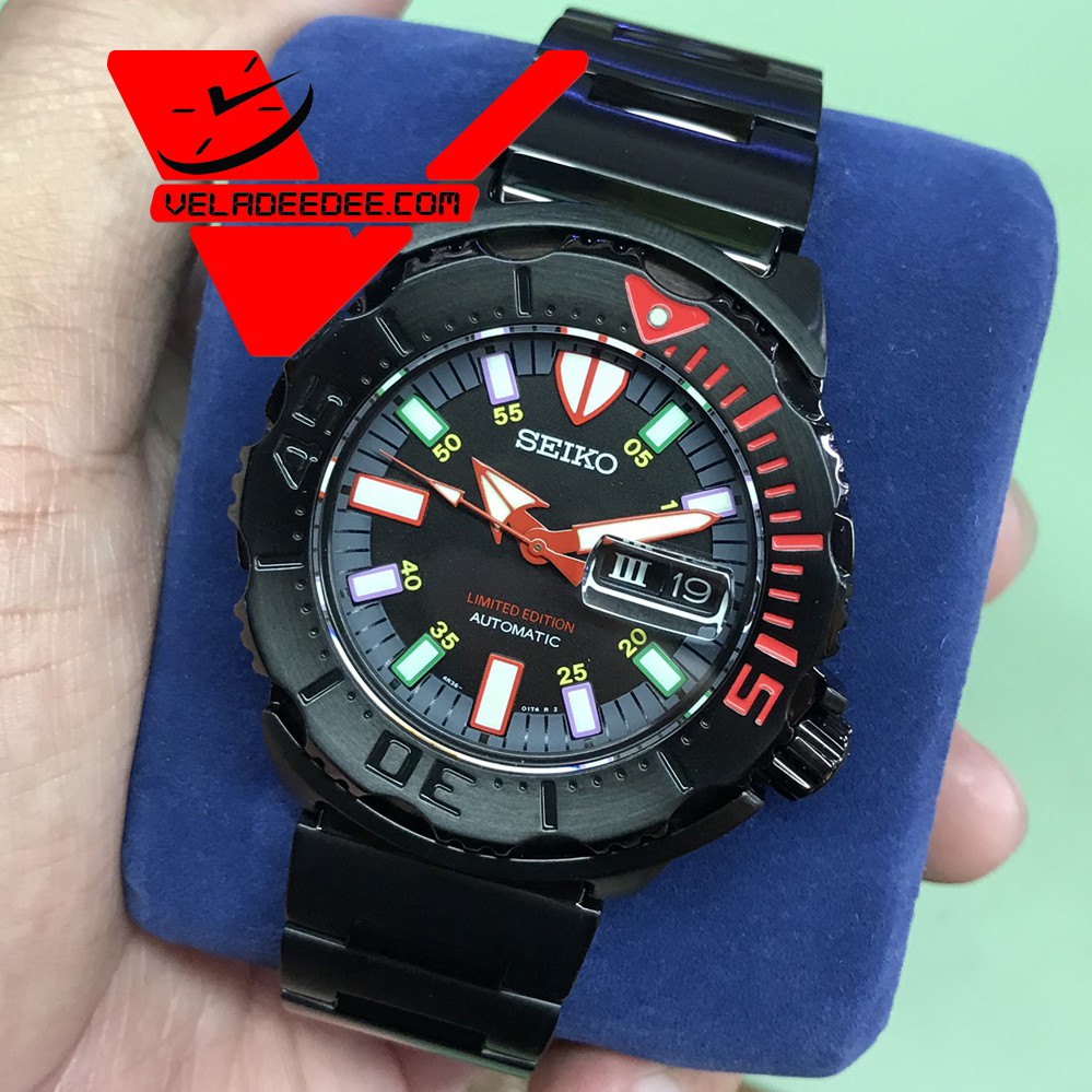นาฬิกาข้อมือ Seiko (ไซโก้) (เลข 0009/2112 ) ZAMBA Monster - นาฬิกา Limited Edition   แซมบา มอนสเตอร์  รุ่น SRP319K1