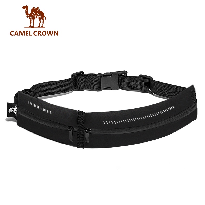 Camel Crown กระเป๋าคาดเอวกันน้ำสำหรับเล่นกีฬาน้ำหนักเบา