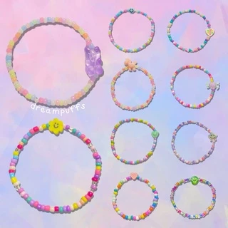 ส่งด่วน🔥กำไลลูกปัด 10 บาททุกลาย V.3 วัดขนาดข้อมือด้วยนะคะ