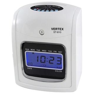 เครื่องตอกบัตร VERTEX ST-810 Big Digital LCD Backlight