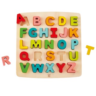 Hape - Chunky Alphabet Puzzle จิ๊กซอว์ไม้ อักษรพิมพ์ใหญ่