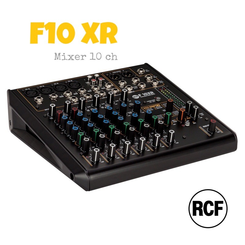 Mixer 10 ชาแนล รุ่น F10 XR ยี่ห้อ RCF