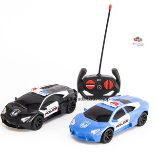 ProudNada Toys ของเล่นเด็กรถสปอร์ตตำรวจบังคับวิทยุ(มีไฟหน้า) PRENDA TOYS POLICE SUPER CAR SERIES NO.S20849