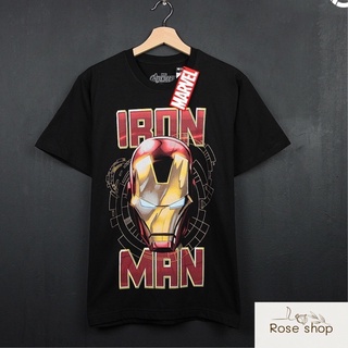 สื้อยืด Iron Man - พื้นหลังสีดำ (ลิขสิทธิ์แท้)