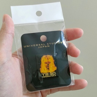 เข็มกลัด/พิน pin คนเหล็ก Terminator 2จาก USJ - Universal Studios Japan