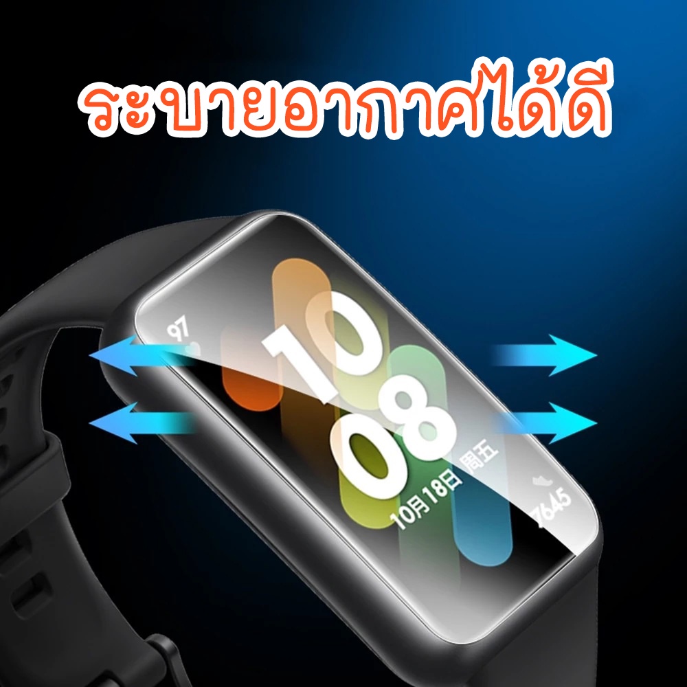 ฟิล์มใส Huawei Band 7 อย่างดี กันน้ำ กันรอยขีดข่วน ส่งไว จาก กทม. - รูปที่ 2