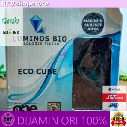 LUMINOS BIO ECO CUBE NATURAL FILTER MEDIA AQUARIUM AQUASCAP FILTER MEDIA