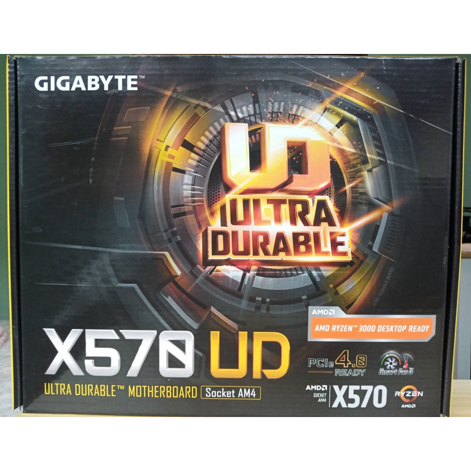 MAINBOARD (เมนบอร์ด) AM4 GIGABYTE X570 UD (REV. 1.1) มือสอง ใช้งานได้ปกติ ประกัน SVOA ถึง 09/11/2023