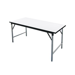 คิวบิซ โต๊ะพับเมลามีนหน้าเงา ขนาด 180x60 ซม. Cubiz Melamine folding table, shiny front, 180x60 cm.