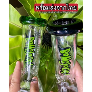 แจกันคอสูงสกรีนลาย ขนาดสูง 20ซม.( Bong)OG (1ชิ้นคละสี)