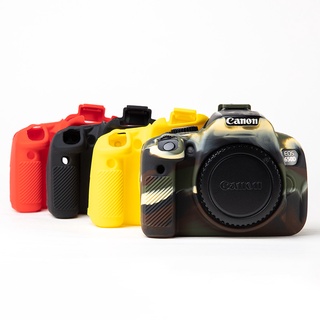 เคสโทรศัพท์มือถือซิลิโคนสําหรับกล้อง Canon EOS 600D 650D 700D 750D 90D 800D 850D 77D 5D2 3000D 4000D