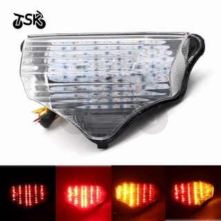 ใหม่ ไฟท้าย ไฟเบรก LED สําหรับ Yamaha FZ-6 FZ6 FAZER FZ600 2004-2009