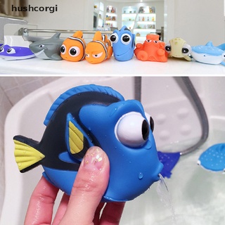 [hushcorgi] Nemo Dory ลอยน้ําสเปรย์บีบน้ําของเล่นอาบน้ําเด็กห้องน้ําเล่นของเล่นใหม่