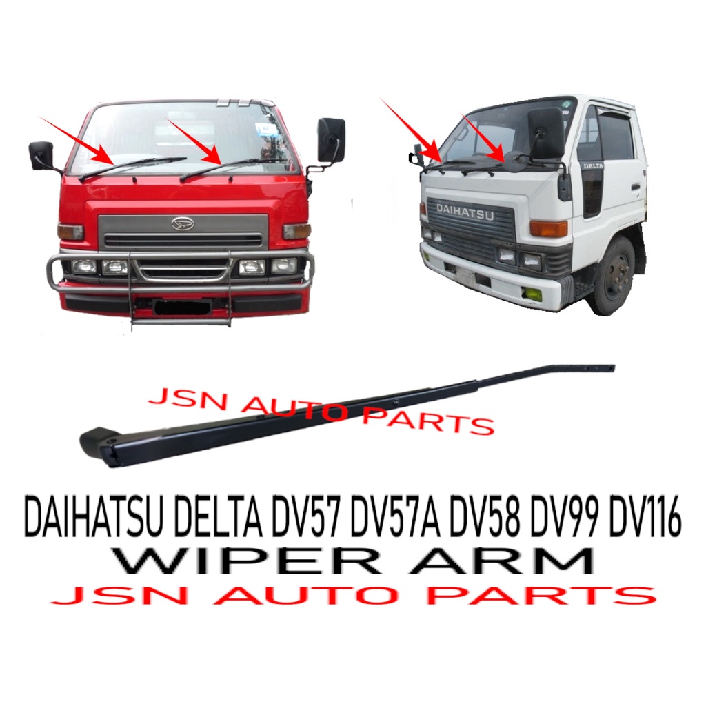 แขน WIPER DAIHATSU DV57 DV57A DV58 DV99 DV116 ( GUNA CUCUK)