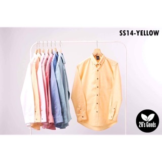 Oxford Shirt - Yellow : เสื้อเชิ้ตแขนยาวสีเหลือง