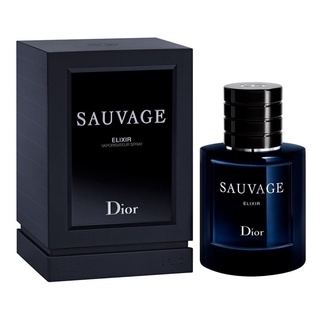 Dior Sauvage Elixir Fragrance 60ml.(แถมถุง+โบว์) ผลิตปี 2021🌟จากห้าง Central ของแท้💯%