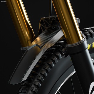 บังโคลนจักรยาน✚℡✶Extended MTB จักรยานด้านหน้าด้านหลัง Universal Fender พร้อม Ties Mountain Bike Wheel Mudguard Cycling P