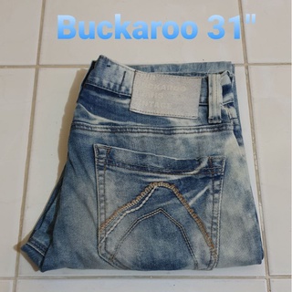 ยีนส์สภาพ 97% ยี่ห้อ Buckaroo เอว 31 นิ้ว