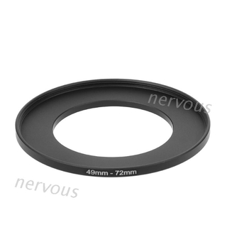 Ner 49 mm To 72 mm Metal Step Up Ring อุปกรณ์เสริมกล้องอะแดปเตอร์ฟิลเตอร์