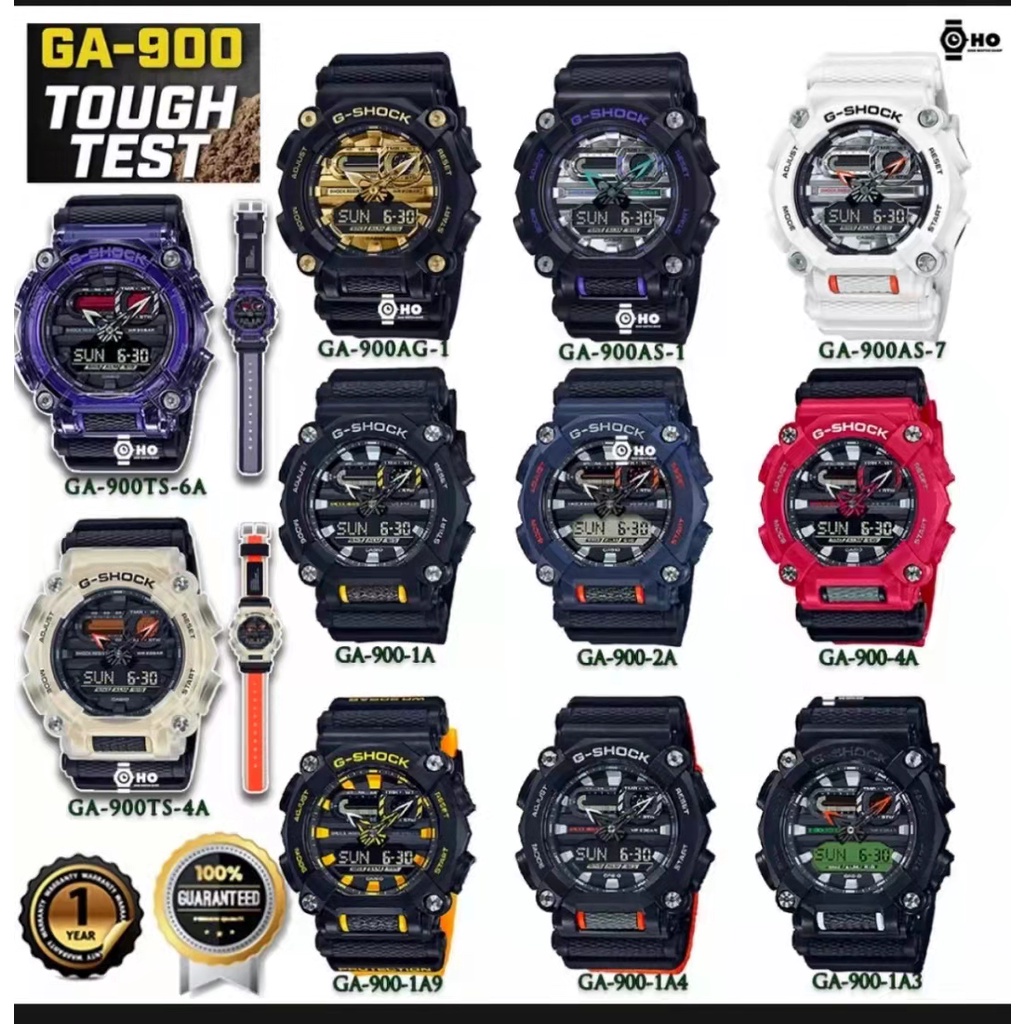 นาฬิกาCasio G-Shock GA-900Series ของแท้100% รุ่น GA-900-1A/GA-900-2A/GA-900C/GA-900-E/GA-900-AG/GA-9