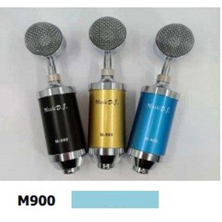 ไมค์อัดเสียง คอนเดนเซอร์ Condenser Mic Microphone M900 พร้อม ขาตั้งไมค์โครโฟน และอุปกรณ์เสริม (กลุ่ม4)