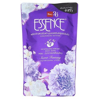 ผลิตภัณฑ์ปรับผ้านุ่ม Essence(เอสเซ้นซ์) สูตรเข้มข้น กลิ่น ซีเคร็ท แฟนตาซี ชนิดเติมขนาด 600 มล. ของแท้ 100%