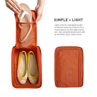 GP00018 กระเป๋าจัดระเบียบ กระเป๋าใส่รองเท้า ถุงใส่รองเท้า 2 คู่ Shoes Bag Shoes Organizer Bag Organizer