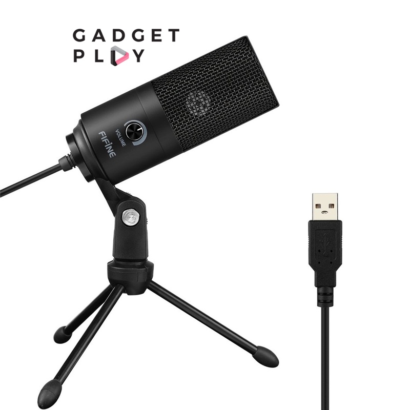 [กรุงเทพฯ ด่วน 1 ชั่วโมง] Fifine K669B USB Microphone, Metal Condenser