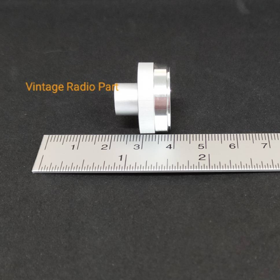 ลูกบิดอลูมิเนียม,ลูกบิดโวลลุ่ม Volume Knob อลูมิเนียมทั้งตัว แกนเฟือง  ขนาด 20 *10 มม. ราคาพิเศษสินค้ามีตำหนิ (1 ชิ้น)