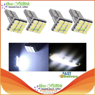 iremax ไฟหรี่ LED T10 12 SMD ตัว T (สีขาว) 4 หลอด