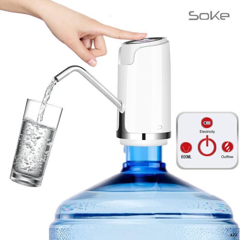 ♠☏▦SOKE Electric Drinking Water Pump，Universal Gallon Bottle Water Pump Dispenser Switch
