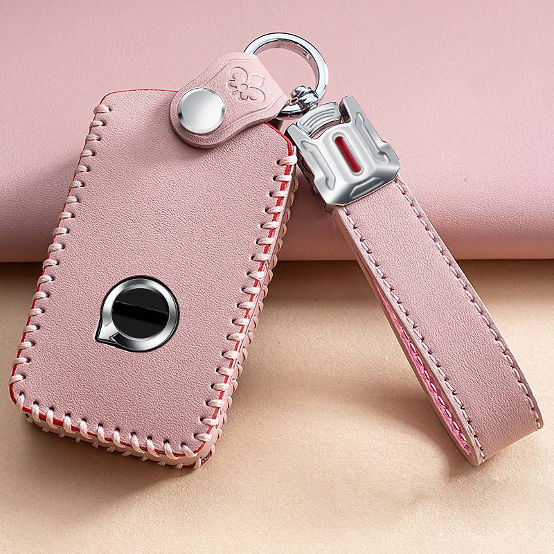 เคสกุญแจรีโมทรถยนต์ แบบหนัง สําหรับ Volvo S90 XC90 XC60 S60 XC40 Keyring Shell Auto Accessories