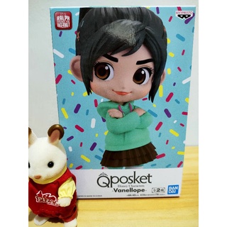 Qposket Vanellope กล่องบุบมุมกล่องเล็กน้อย วาเนโลปี้ color 🅱️ Qposket Deisney  Lot Jp🇯🇵🇯🇵 แท้💯