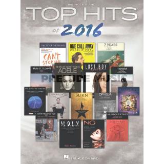 (โค้ดINCSM2Lลด70฿) TOP HITS OF 2016 - Piano/Vocal/Guitar (HL00193869)