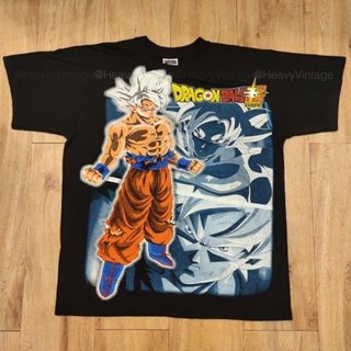 เสื้อยืดผ้าฝ้าย (D3) DRAGON BALL KAI GOD SUPER SIYAN เสื้อลายการ์ตูน ดราก้อนบอล