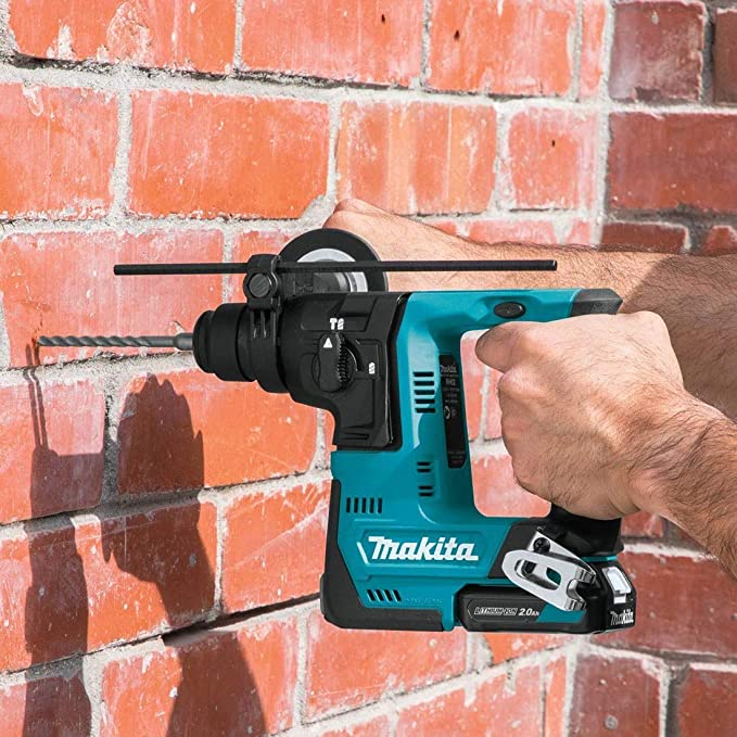 MAKITA สว่านโรตารี 14MM 12Vmax HR140DZ (เครื่องเปล่า แกะจากแบบชุด) /   HR140DWYJ รวมแบต 2 ก้อน แท่นชาร์จ กล่อง MAKPAC
